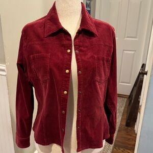 Sonoma Women's ref Corduroy Button-Down Shirt